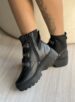 bota coturno meia tratorado preto mississipi mi611