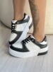 tênis casual preto e branco ramarim 2484102