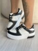 tênis casual preto e branco ramarim 2484102