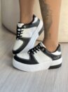 tênis casual preto e branco ramarim 2484102