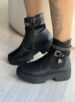 bota cano curto coturno preto mi612 mississipi