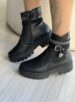bota cano curto coturno preto mi612 mississipi