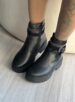 bota cano curto coturno preto mi612 mississipi