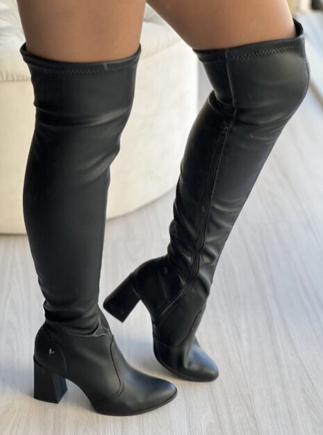 bota over bico fino preto mississipi ma522