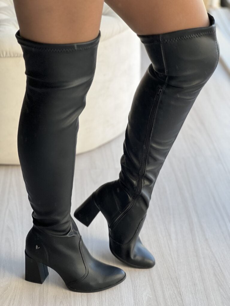 bota over bico fino preto mississipi ma522