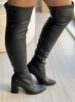 bota over bico fino preto mississipi ma522