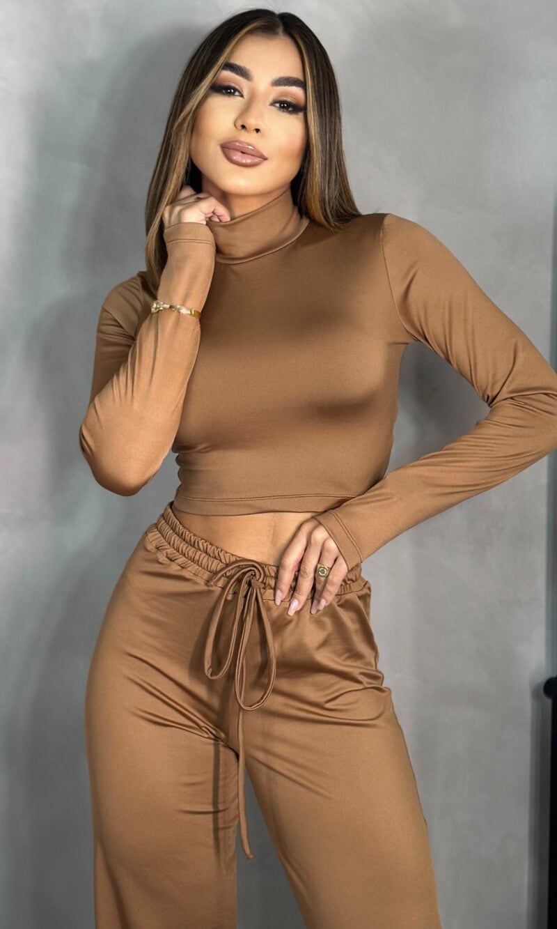 conjunto lara marrom