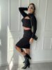 conjunto manga longa laura preto