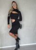 conjunto manga longa laura preto
