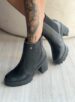 bota cano curto tratorada preto chelsea ramarim