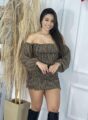 vestido tônia xadrez bege
