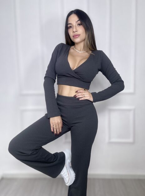 conjunto cátia cinza