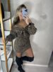 vestido nó cata xadrez bege