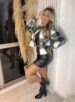 camisa cropped flanelada xadrez preto