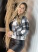 camisa cropped flanelada xadrez preto
