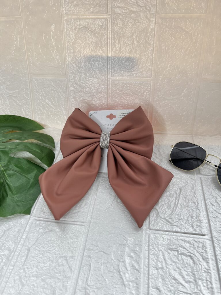 laço de cabelo rosé