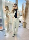 calça jeans wide leg sandy