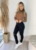 cacharel bruna canelada flanelada marrom