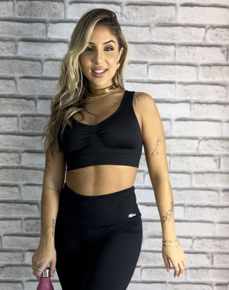 top regata sem costura selene