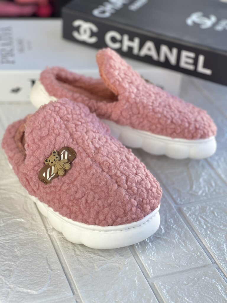 pantufa ursinho rosé pantufa ursinho rosé