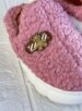 pantufa ursinho rosé