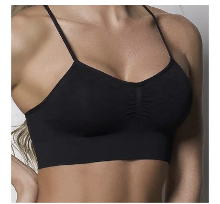 soutien top sem costura preto selene