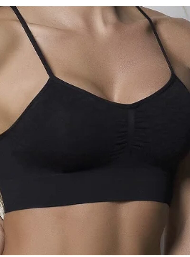 soutien top sem costura preto selene