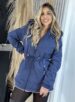 parka reversível mabel caramelo
