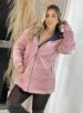 parka reversível mabel caramelo