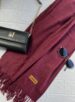 lenço flanelado bordo