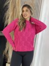 blusa tricot kauana rosa pink