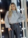 blusa josi cinza