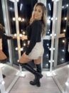 short courino dulce bege