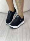 tênis nobuck preto via marte 065 001 01