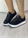 tênis nobuck preto via marte 065 001 01