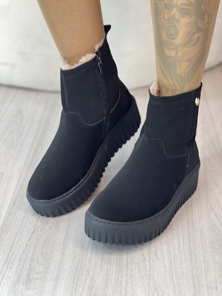 bota telinho via marte preto 047 010 04 bota telinho via marte preto 047 010 04