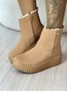 bota pelinho via marte caramelo 047 010 04