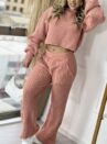 conjunto modal mousse esmeralda pêssego