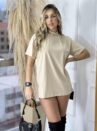 camisetão deby off white