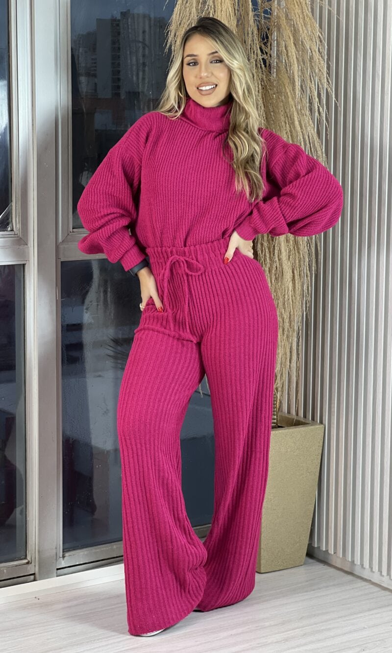 conjunto modal mousse cecília rosa pink