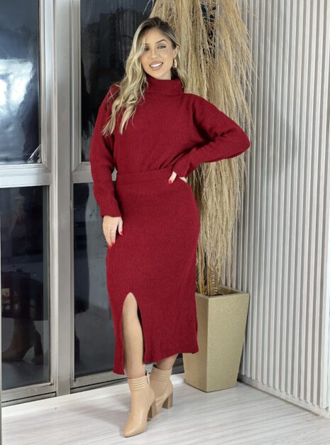 conjunto midi modal lorena vermelho