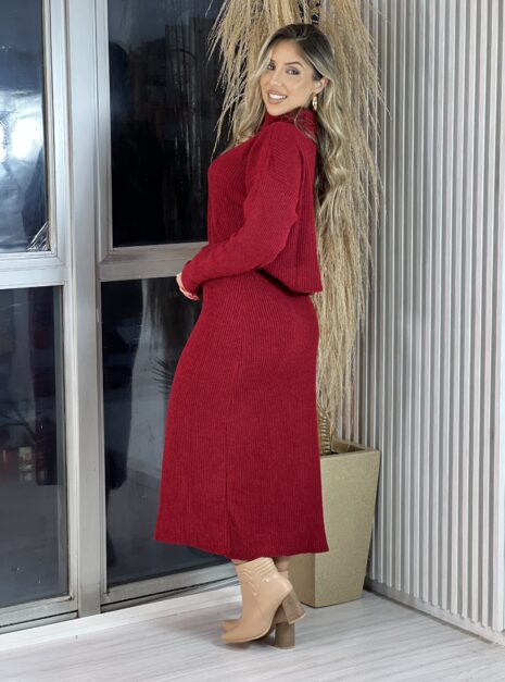 conjunto midi modal lorena vermelho