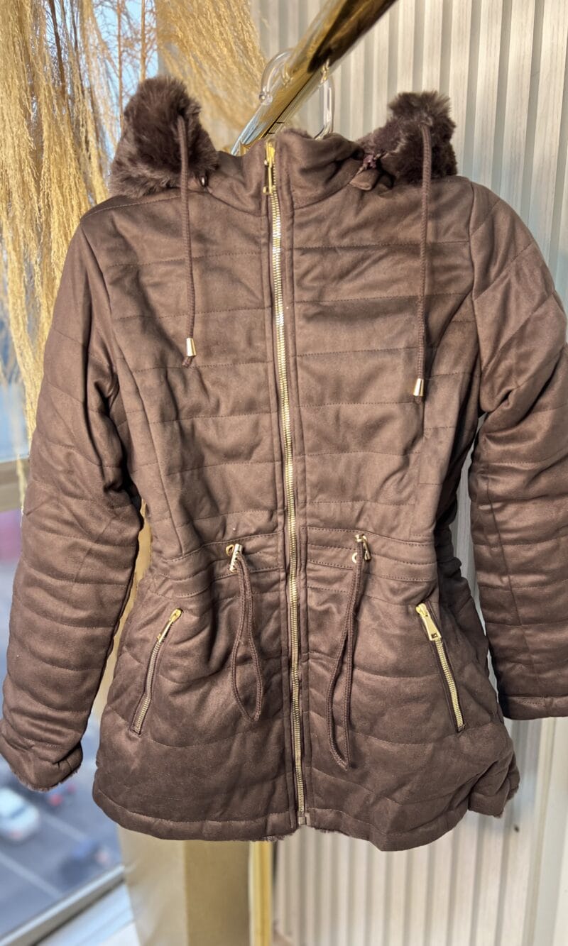 parka reversível joana preto