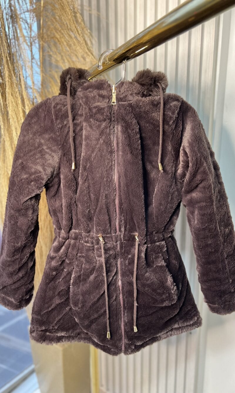 parka reversível joana preto parka reversível joana preto