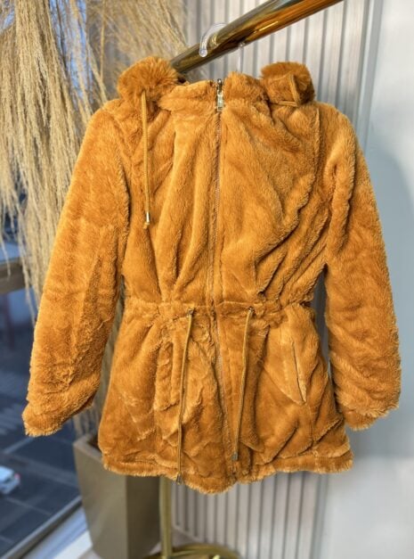 parka reversível joana caramelo