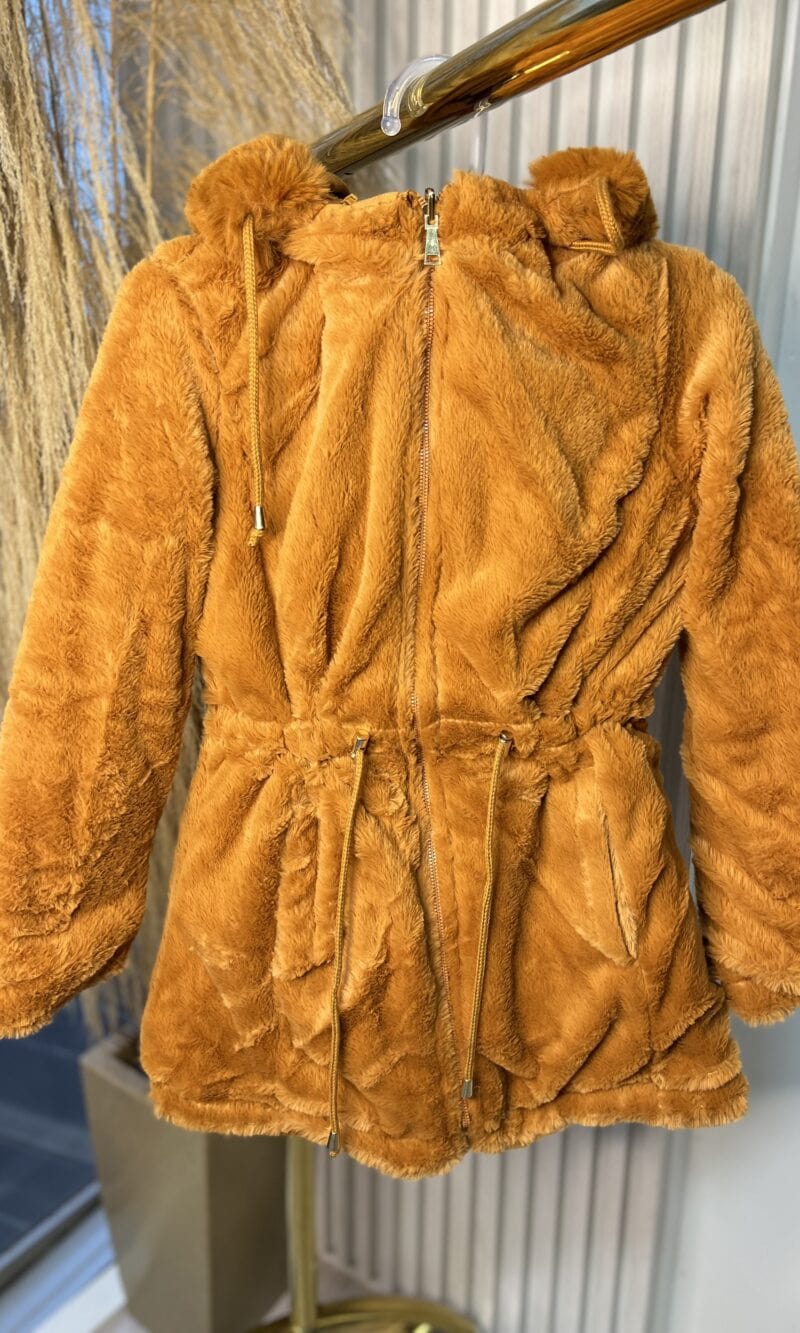 parka reversível joana caramelo