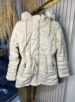 parka reversível suede e teddy joana off white