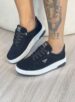 tênis casual preto via marte 042 008 07