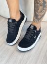 tênis casual preto via marte 042 008 07