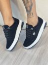 tênis casual preto via marte 042 008 07
